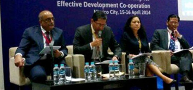 CPD debates South-South Cooperation at GPEDC Mexico Ministerial on Global Development Cooperation