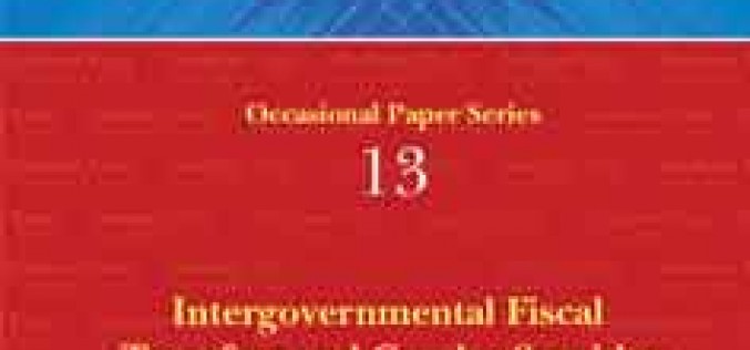 Intergovernmental Fiscal Transfers and Gender Sensitive Education Financing