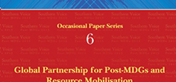 Global Partnership for Post-MDGs and Resource Mobilisation