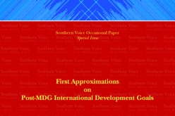 First Approximations on Post-MDG International Development Goals