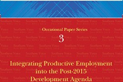 Integrating Productive Employment into the Post-2015 Development Agenda