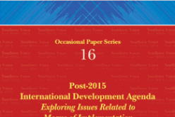 Post-2015 International Development Agenda: Exploring Issues Related to Means of Implementation