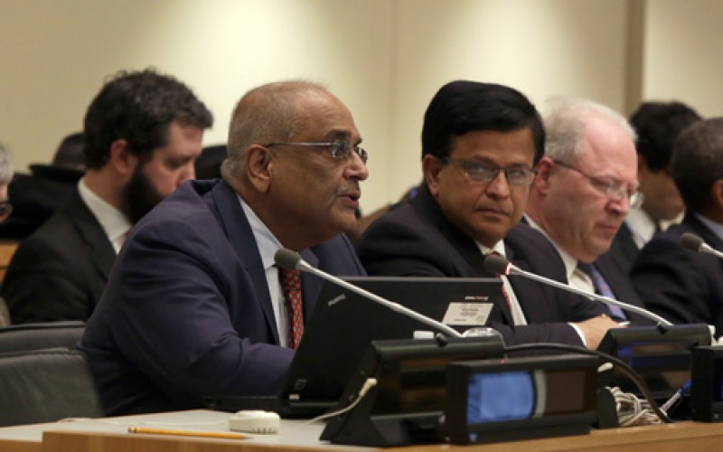 Credible work plan and political leadership critical for SDGs – says SV’s Chair at the UN in New York