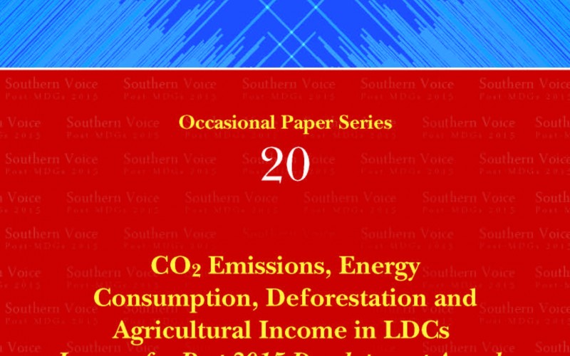 CO2 Emissions, Energy Consumption, Deforestation and Agricultural Income in LDCs: Lessons for Post-2015 Development Agenda