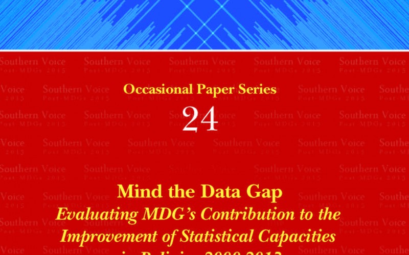 MIND THE DATA GAP: Evaluating MDG’s Contribution to the Improvement of Statistical Capacities in Bolivia, 2000-2013