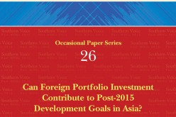 Can Foreign Portfolio Investment Contribute to Post-2015 Development Goals in Asia?