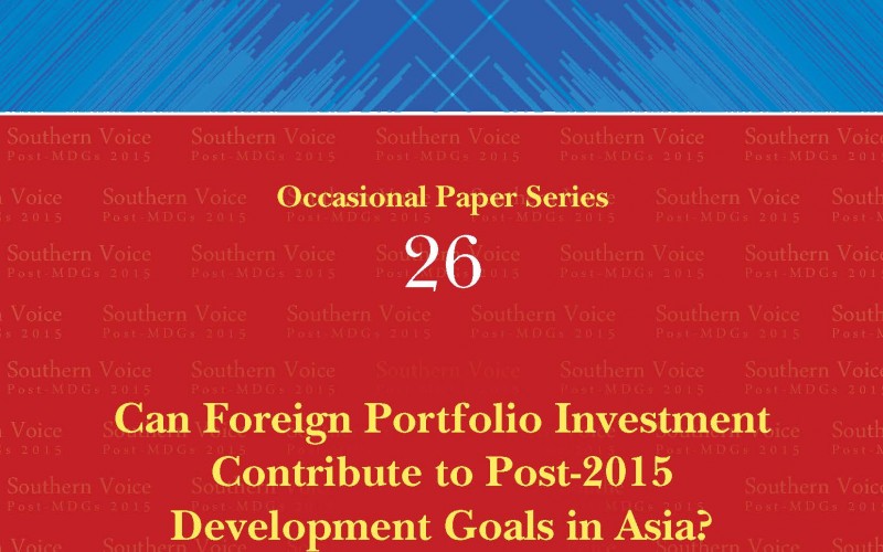 Can Foreign Portfolio Investment Contribute to Post-2015 Development Goals in Asia?