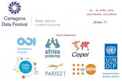 Werner Hernani (Fundación ARU) joins the Cartagena Data Festival, Cartagena, Colombia (20-22 April)