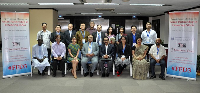 Asian experts discuss financing for SDGs in Dhaka