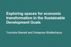 Exploring spaces for economic transformation in the Sustainable Development Goals