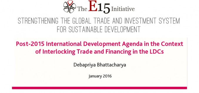 Post-2015 International Development Agenda in the Context of Interlocking Trade and Financing in the LDCs