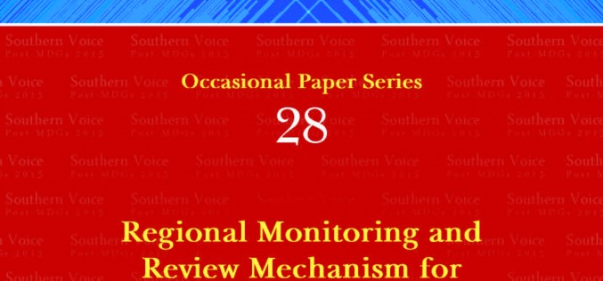 Regional Monitoring and Review Mechanism for Effective Implementation of the Post-2015 Development Agenda