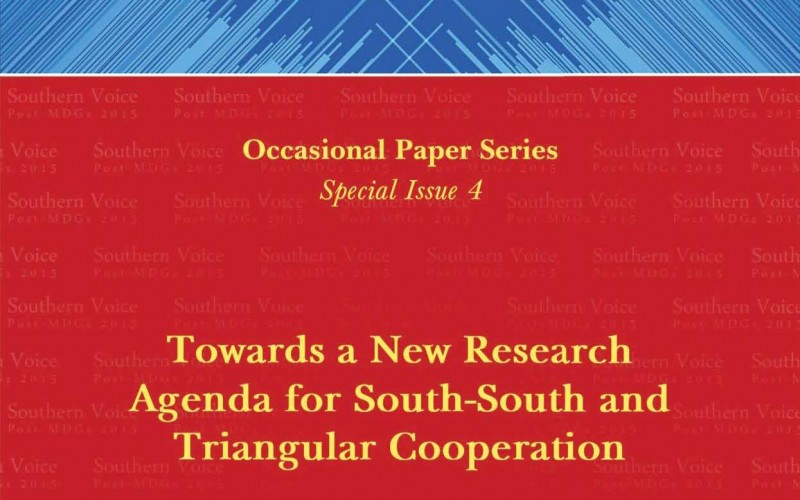 Towards a New Research Agenda for South-South and Triangular Cooperation