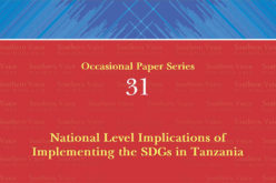 National Level Implications of Implementing the SDGs in Tanzania