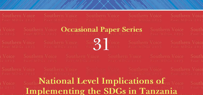 National Level Implications of Implementing the SDGs in Tanzania