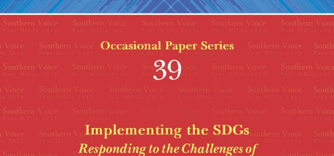 Implementing the SDGs Responding to the Challenges of Interconnectivity and Balance