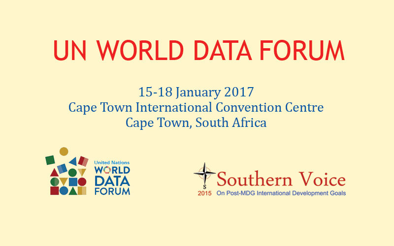 Southern Voice to host sessions at first-ever UN World Data Forum 2017