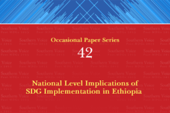 National Level Implications of SDG Implementation in Ethiopia