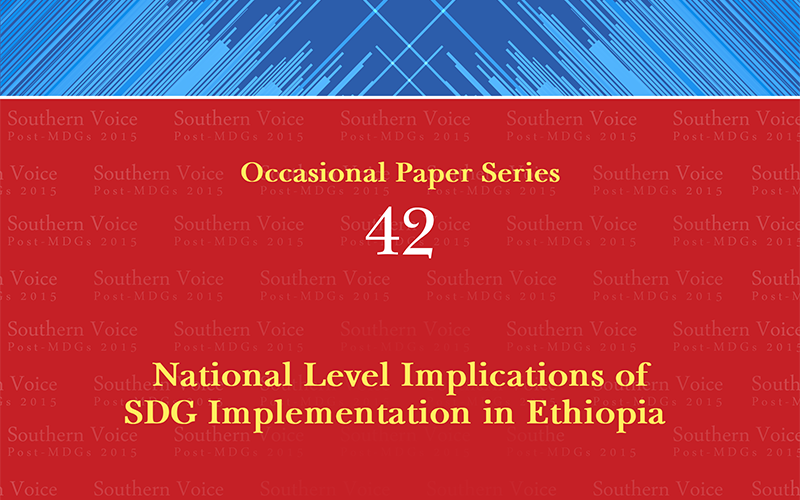 National Level Implications of SDG Implementation in Ethiopia