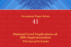 National Level Implications of SDG Implementation: The Case of Sri Lanka