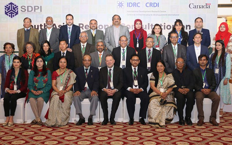 SDPI & IDRC organise South Asian Regional Consultation on Health Policy Institutions