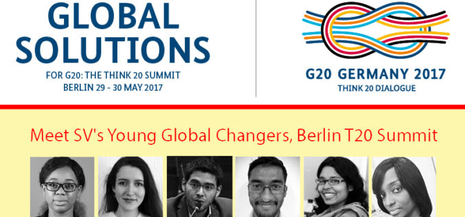 Meet SV’s Young Global Changers joining Berlin T20 Summit 2017