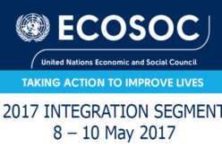 SV’s experts to join SDG discussions at  ECOSOC Integration Segment 2017 (8 and 10 May 2017)