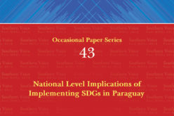 National Level Implications of Implementing SDGs in Paraguay