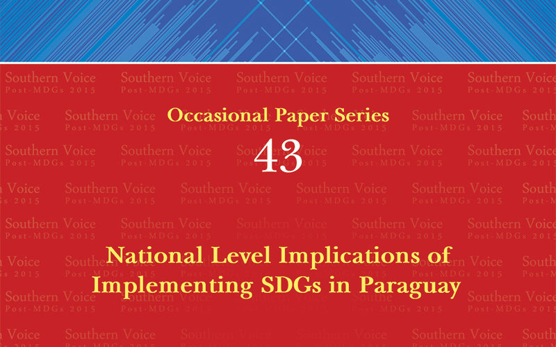 National Level Implications of Implementing SDGs in Paraguay