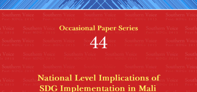 National Level Implications of SDG Implementation in Mali