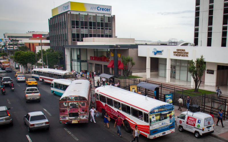 Engaging stakeholders to increase safety in public transportation in El Salvador