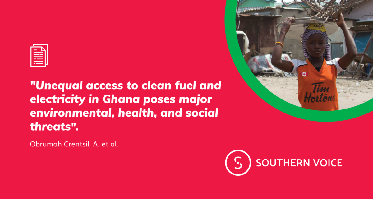 Ensuring Access To Affordable Sustainable And Clean Household Energy